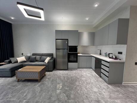2-room new-build apartment for rent in Nardaran, 100 m², 1 000 AZN/mo, photo 3 / 8