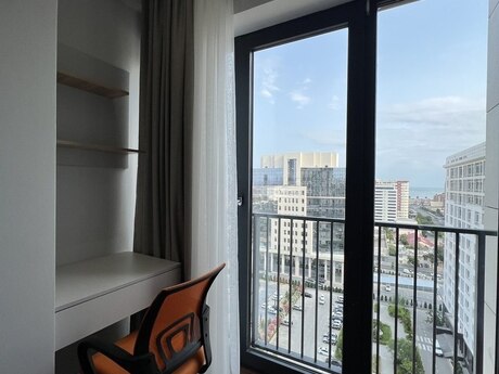 BCR Khatai kompleksində 2 otaqlı yeni tikili mənzil kirayə verilir, 72 m², 1 550 AZN/ay, şəkil 3 / 12