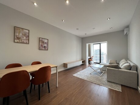 BCR Khatai kompleksində 2 otaqlı yeni tikili mənzil kirayə verilir, 72 m², 1 550 AZN/ay, şəkil 5 / 12
