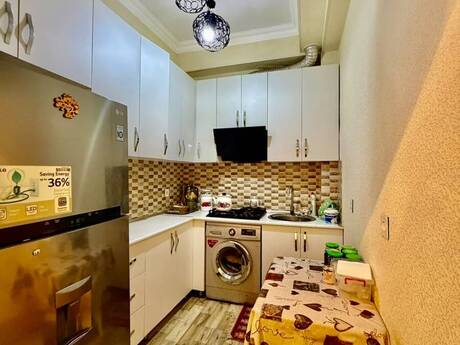 Qara Qarayevdə 2 otaqlı yeni tikili mənzil kirayə verilir, 60 m², 800 AZN/ay, şəkil 4 / 5