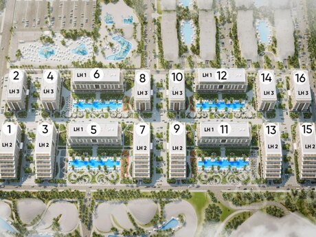1-room new-build apartment for sale in Sea Breeze, 53,1 m², 166 000 AZN, photo 3 / 7