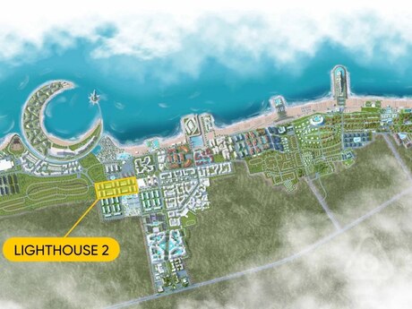 1-room new-build apartment for sale in Sea Breeze, 53,1 m², 166 000 AZN, photo 2 / 7