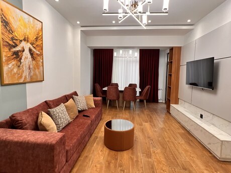 Şah İsmayıl Xətaidə 2 otaqlı yeni tikili mənzil kirayə verilir, 65 m², 1 200 AZN/ay, şəkil 2 / 10