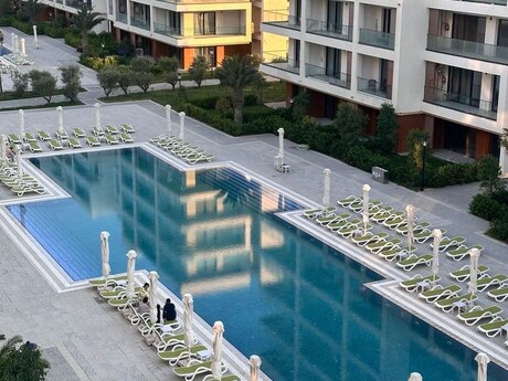 Nardaranda 2 otaqlı yeni tikili mənzil kirayə verilir, 95 m², 1 000 AZN/ay, şəkil 2 / 12