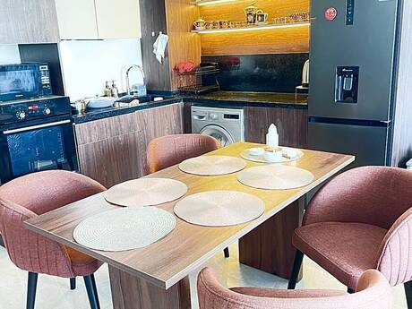 1-room new-build apartment for rent in Nardaran, 60 m², 549 AZN/mo, photo 5 / 11