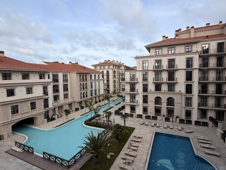 Marina Village kompleksində 1 otaqlı yeni tikili mənzil satılır, 40 m², 217 000 AZN, şəkil 3 / 8