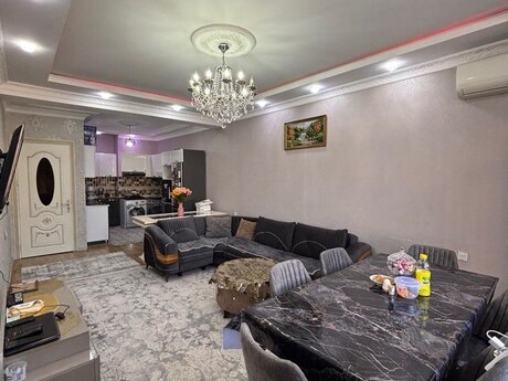 3-room new-build apartment for rent in Həzi Aslanov, 90 m², 850 AZN/mo, photo 2 / 10