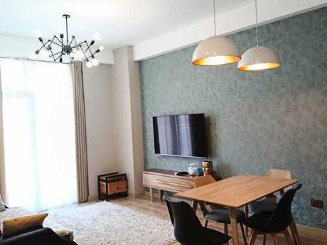 Qara Qarayevdə 2 otaqlı yeni tikili mənzil kirayə verilir, 55 m², 796 AZN/ay, şəkil 2 / 11