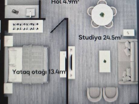 Продаётся 2-комнатная квартира в новостройке, ЖК Mayak Residence, 52 м², 119 000 AZN, фото 2 / 12