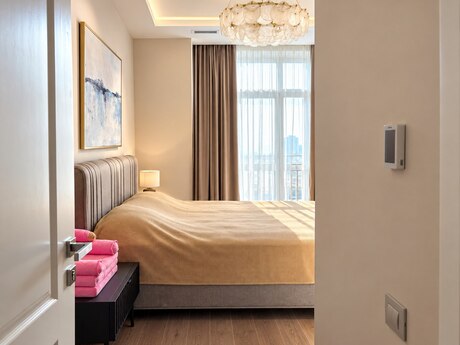 3-комн. · 108 m² · 7/7 этаж, Ağ şəhər