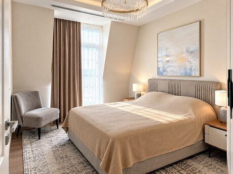 Ağ şəhərdə 3 otaqlı yeni tikili mənzil satılır, 108 m², 689 000 AZN, şəkil 2 / 10