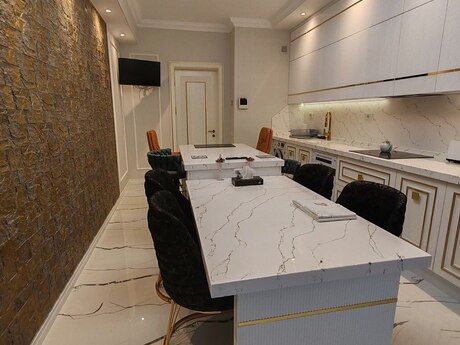 Nizamidə 4 otaqlı yeni tikili mənzil kirayə verilir, 195 m², 4 000 AZN/ay, şəkil 5 / 12