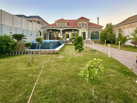 Mərdəkanda 5 otaqlı həyət evi satılır, 250 m², 660 000 AZN, şəkil 2 / 12
