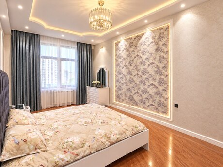 Gənclikdə 2 otaqlı yeni tikili mənzil kirayə verilir, 98 m², 1 100 AZN/ay, şəkil 5 / 12