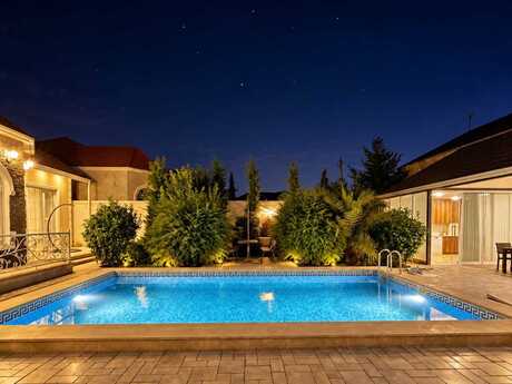 Mərdəkanda 6 otaqlı həyət evi satılır, 280 m², 355 000 AZN, şəkil 2 / 12