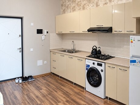 Nərimanovda 1 otaqlı yeni tikili mənzil kirayə verilir, 40 m², 650 AZN/ay, şəkil 4 / 4