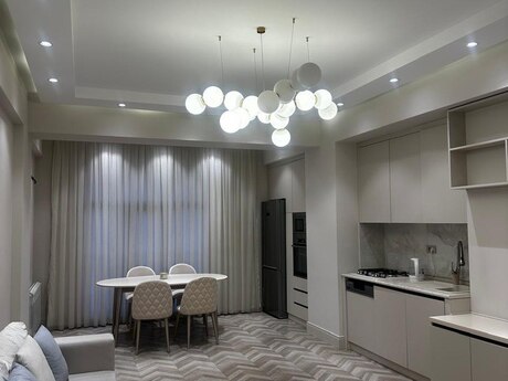 3-room new-build apartment for rent in Pilot Həyat Residence, 110 m², 1 700 AZN/mo, photo 3 / 11