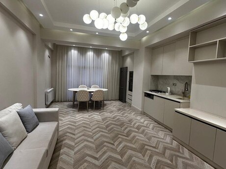 3-room new-build apartment for rent in Pilot Həyat Residence, 110 m², 1 700 AZN/mo, photo 2 / 11