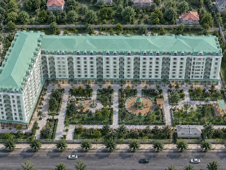 Masazırda 1 otaqlı yeni tikili mənzil satılır, 53 m², 68 900 AZN, şəkil 3 / 4