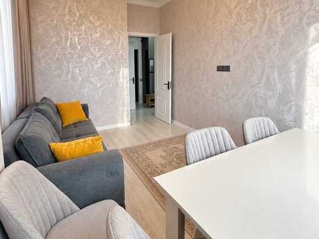 2-room new-build apartment for rent in Qara Qarayev, 40 m², 700 AZN/mo, photo 3 / 10