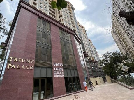Triumph Palace kompleksində 3 otaqlı yeni tikili mənzil satılır, 113 m², 450 000 AZN, şəkil 2 / 12
