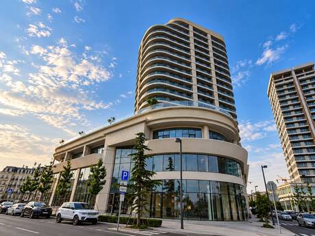 4 rooms · 220 m² · floor 8/20, Ağ şəhər