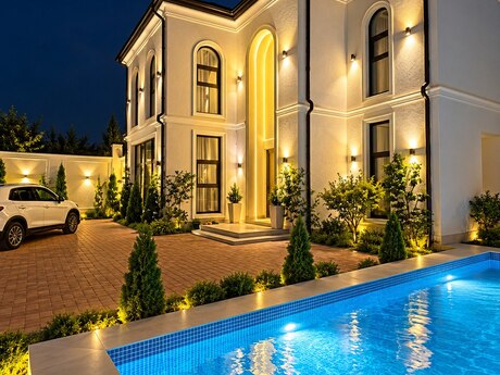 Mərdəkanda 4 otaqlı həyət evi kirayə verilir, 250 m², 2 000 AZN/ay, şəkil 5 / 12