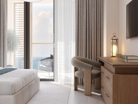 1-room new-build apartment for sale in Sea Breeze, 38,8 m², 212 404 AZN, photo 2 / 8