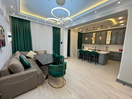 Сдаётся 3-комнатная квартира в новостройке, Elmlər Akademiyası, 120 м², 3 200 AZN/мес, фото 4 / 12
