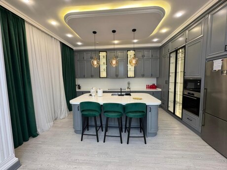 Сдаётся 3-комнатная квартира в новостройке, Elmlər Akademiyası, 120 м², 3 200 AZN/мес, фото 5 / 12