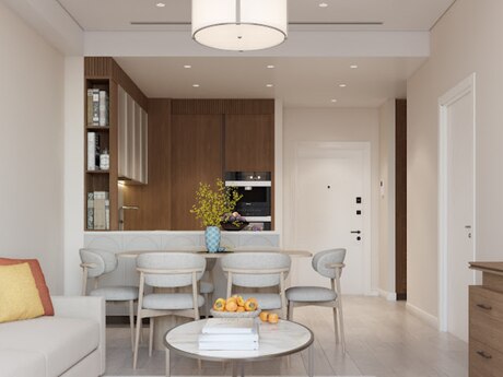 Sea Breezedə 1 otaqlı yeni tikili mənzil satılır, 30 m², 106 000 AZN, şəkil 2 / 8
