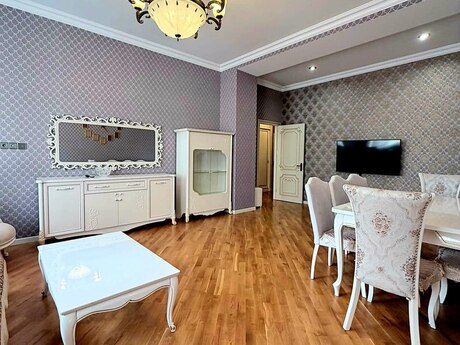 Сдаётся 2-комнатная квартира в новостройке, Elmlər Akademiyası, 110 м², 1 000 AZN/мес, фото 4 / 12