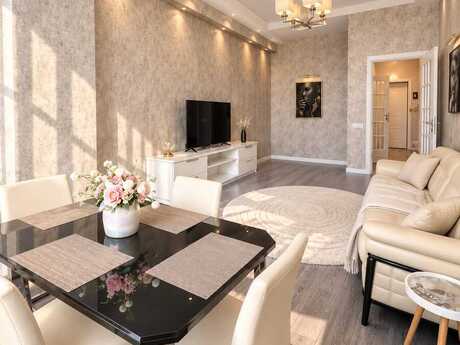 Qara Qarayevdə 2 otaqlı yeni tikili mənzil kirayə verilir, 68 m², 750 AZN/ay, şəkil 2 / 8
