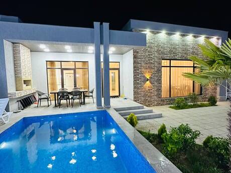 Mərdəkanda 4 otaqlı həyət evi kirayə verilir, 150 m², 150 AZN/ay, şəkil 3 / 12