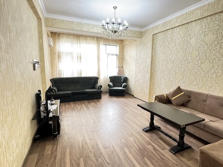 Nərimanovda 3 otaqlı yeni tikili mənzil kirayə verilir, 128 m², 1 050 AZN/ay, şəkil 2 / 12