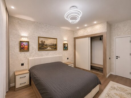 28 Mayda 2 otaqlı yeni tikili mənzil kirayə verilir, 80 m², 1 100 AZN/ay, şəkil 5 / 9