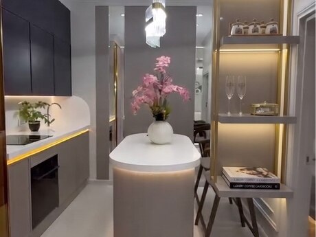BCR Khatai kompleksində 2 otaqlı yeni tikili mənzil satılır, 68 m², 379 000 AZN, şəkil 2 / 8