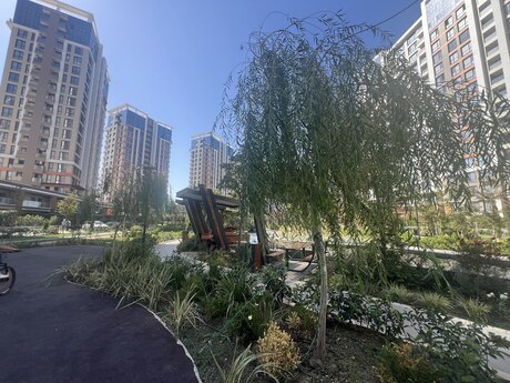 City Garden kompleksində 3 otaqlı yeni tikili mənzil kirayə verilir, 90 m², 1 300 AZN/ay, şəkil 2 / 12
