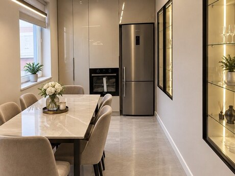 Sahildə 2 otaqlı köhnə tikili mənzil kirayə verilir, 90 m², 1 800 AZN/ay, şəkil 4 / 8