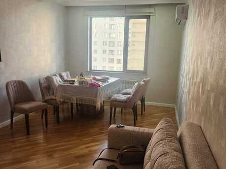 İnşaatçılarda 3 otaqlı yeni tikili mənzil kirayə verilir, 107 m², 1 300 AZN/ay, şəkil 2 / 11