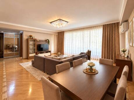 28 Mayda 3 otaqlı yeni tikili mənzil kirayə verilir, 150 m², 1 400 AZN/ay, şəkil 3 / 12