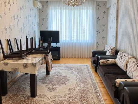 Neftçilərdə 2 otaqlı yeni tikili mənzil kirayə verilir, 90 m², 750 AZN/ay, şəkil 2 / 12