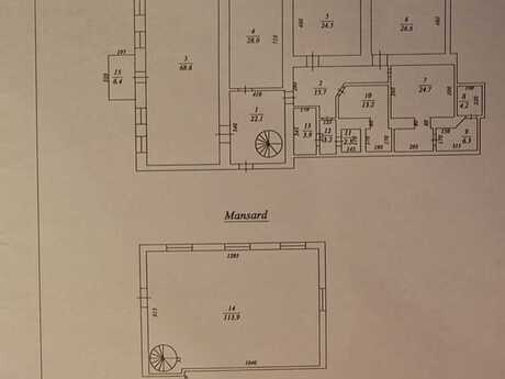 7-room old-build apartment for sale in Sahil, 450 m², 1 000 000 AZN, photo 2 / 12