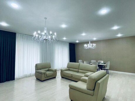 Port Baku Residence kompleksində 3 otaqlı yeni tikili mənzil kirayə verilir, 200 m², 3 999 AZN/ay, şəkil 2 / 12