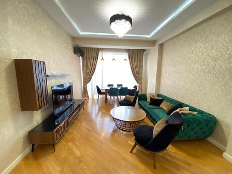 Elmlər Akademiyasında 3 otaqlı yeni tikili mənzil kirayə verilir, 120 m², 1 300 AZN/ay, şəkil 4 / 12