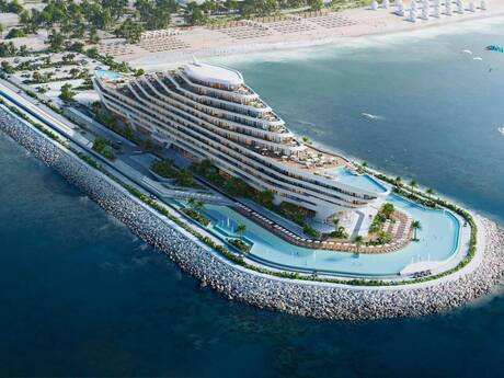1-room new-build apartment for sale in Caspian Dream Liner residence, 60 m², 850 000 AZN, photo 2 / 4