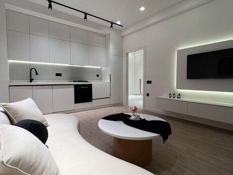 3-room new-build apartment for rent in Şah İsmayıl Xətai, 95 m², 1 599 AZN/mo, photo 4 / 12