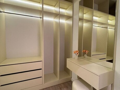 3-room new-build apartment for rent in Şah İsmayıl Xətai, 95 m², 1 599 AZN/mo, photo 5 / 12