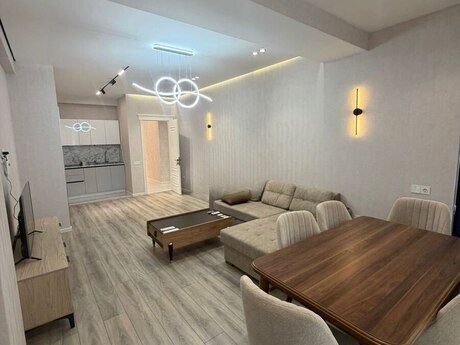Zümrüd Residence kompleksində 3 otaqlı yeni tikili mənzil kirayə verilir, 110 m², 1 400 AZN/ay, şəkil 2 / 10