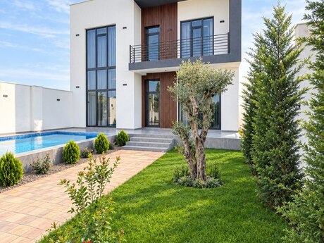 Mərdəkanda 5 otaqlı həyət evi satılır, 220 m², 440 000 AZN, şəkil 2 / 12